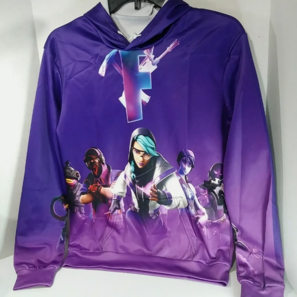 Cosplay Men's/Women's Sz S Multicolored 3D Graphic Long Sleeve Hoodie Sweatshirt - Picture 4 of 10